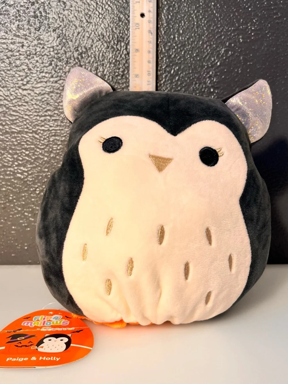 Kids Orange Pumpkin Plush Costume Hat - Halloween Jack-O'-Lantern